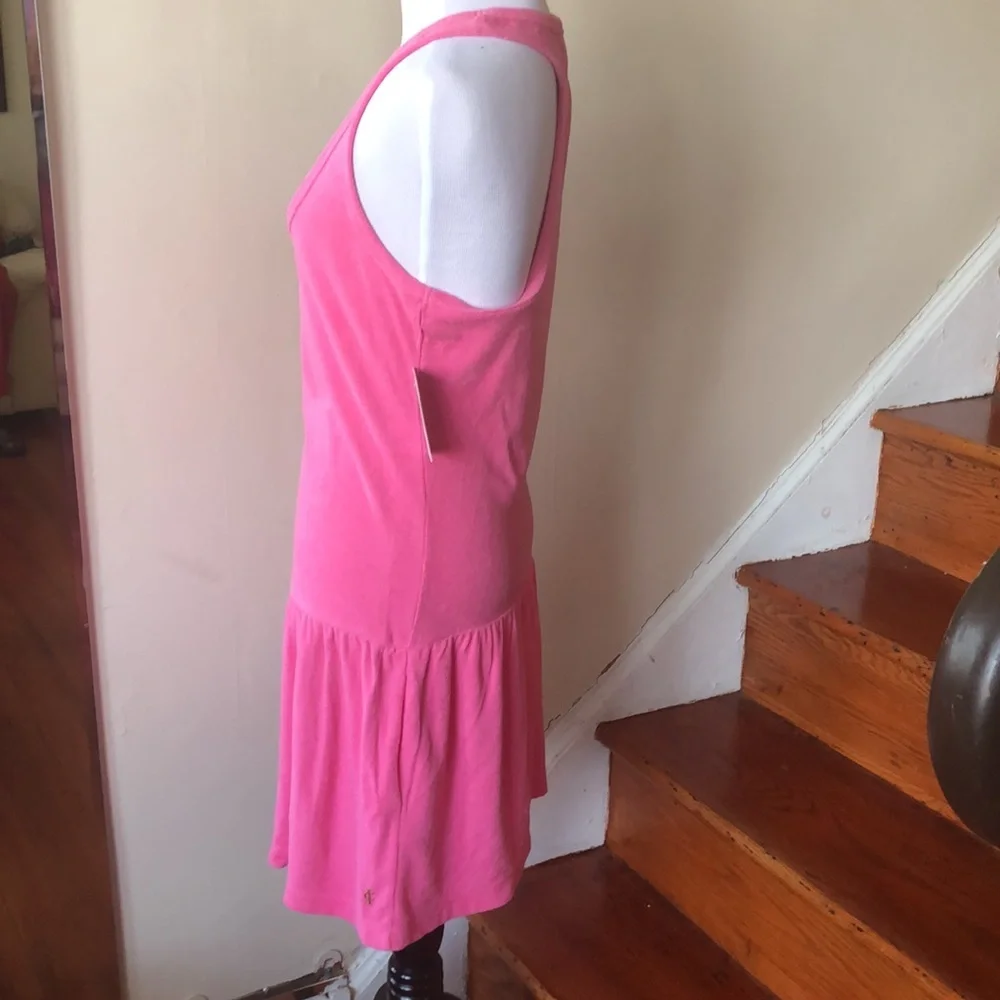 Juicy Couture Terrycloth Racerback pink tank dress